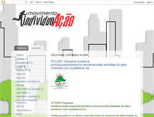 Tablet Screenshot of blog.individuoacao.org.br